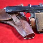 SOLD SCARCE GERMAN WW1 M1912 STEYR HAHN PISTOL, 1916 BAVARIAN ISSUE, WITH ULTRA RARE HOLSTER!