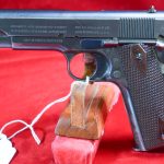 SOLD VERY CHOICE, US WWI COLT MODEL OF 1911 US ARMY SERVICE PISTOL, SHIPPED MAR 19, 1918, LATE BRUSHED BLUE, MINT SHARP!