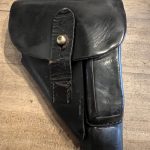 WED JAN 4, NICE ORIGINAL AKAH DRGM WALTHER PPK BLACK HOLSTER