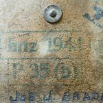 SOLD GERMAN WWII, BNZ 44 MARKED HOLSTER FOR THE ViZ35 RADOM PISTOL, NICE!