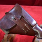 SOLD  SCARCE clg 42 (Ernst Melzig, Liegnitz) HOLSTER FOR THE WALTHER PPK, MINT!