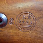 SOLD MON JAN 30, ULTRA RARE & DESIRABLE 1934 MAUSER BANNER K RIFLE, ”DR”, DEUTSCHE REICHSBAHN ( NAZI RAILWAY) MARKED, MINT MATCHING, 1 OF ONLY 3900!