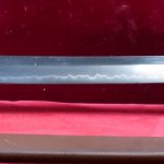 SOLD VERY CHOICE, EARLY WWII ERA JAPANESE ARMY OFFICERS SHIN GUNTO SWORD, 26 INCH BLADE WITH FLAMBOYANT TEMPER, HAND FORGED BY MURAYAMA KUNITSUGU, PREMIUM EXAMPLE!