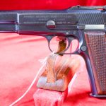 SOLD VERY CHOICE, FN BROWNING MODEL 1935 GP / HIGH POWER PISTOL,1939 BELGIUM ARMY ISSUED TYPE 1 VARIANT, THE ICONIC & LEGENDARY ORIGINAL “HI POWER”, MINT SHARP!