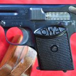 SOLD SCARCE & RARELY SEEN AUSTRIAN 1923 ÖWA 6.35mm 25 auto VEST POCKET PISTOL, AUSTRIAN POLICE MARKED, MINT CRISP!