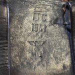 SOLD, GERMAN WWII ftc 41 CODED (Frost & Jaenel, Breslau) BLACK HARDSHELL LUGER HOLSER, VERY NICE!