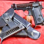 SOLD ULTRA RARE 1940 BERETTA MODEL 1934 PISTOL, .380 auto, WITH RARE GERMAN GECO RETAILER MARKING! NOT A .32 auto M-1935! FULL RIG!