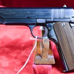 SOLD IMPORTANT BRITISH WWII BALLESTER MOLINA .45 AUTO PISTOL, USED BY THE 8TH ARMY IN N. AFRICA & SOE AGENTS IN EUROPE, MINT NEW!
