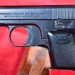 SOLD MAUSER WTP PISTOL, 6.35mm/25 auto, "VEST POCKET MODEL" PISTOL, VERY EARLY PROUDCTION, VERY SHARP!
