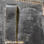 SOLD VERY SCARCE 1939 CURT VOGELS MADE KRIEGSMARINE EAGLE/M MARKED LUGER HOLSTER, VERY SHARP!