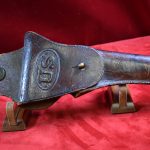 HOLSTERPALOOZA!  ROCK ISLAND ARSENAL 1914 DATED M-1912 SWIVEL HOLSTER FOR THE COLT MODEL OF 1911 US ARMY PISTOL