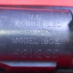 SOLD  US WWI CARRIED M-1903 SPRINGFIELD RIFLE, AUGUST 1918 PRODUCTION 100% ORIGINAL AND SHARP! STILL BLUED!