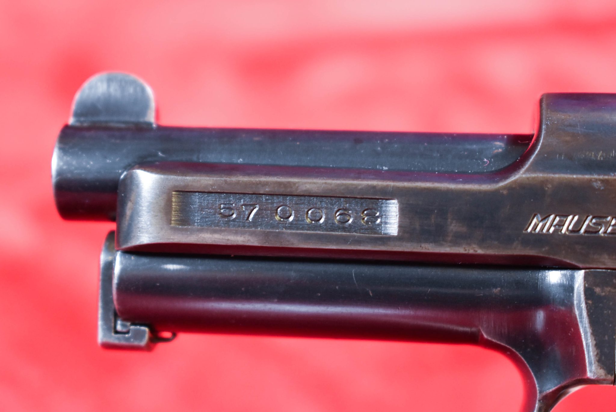 Sold Ultra Rare And Never Seen For Sale Mauser Model 1934 Pistol Nazi Police Eaglel Marked 3262