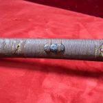 SOLD MINT CRISP JAPANESE WWII 1944 PATTERN ARMY OFFICERS SHIN GUNTO SWORD, MADE BY KANEFUSA, BEAUTIFUL BRIGHT BLADE!