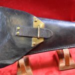 HOLSTERPALOOZA! ULTRA RARE PRE WAR ESTONIAN HOLSTER FOR THE ESTONIAN CONTRACT FN HIGH POWER PISTOL, MINT!