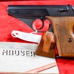 WED MAY 24, MAUSER HSc PISTOL 1941 PRODUCTION MILITARY FINISH COMMERCIAL VARIANT, MINT CRISP AND STILL WITH THE ORIGINAL FACTORY MANUAL!