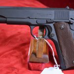 SOLD, EXCEPTIONAL US WWII ITHACA 1911A1, JANUARY,1945 SHIPMENT TO AUGUSTA ARSENAL, MINT CRISP STUNNING!