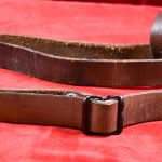 SPRING CLEANING: VERY RARE US MADE SLING FOR THE REMINGTON MOSIN NAGANT RIFLE, FROM THE MERCALDO COLLECTION, ONLY ONE WE HAVE EVER SEEN!