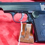SOLD VERY CHOICE, MID WAR SAUER 38H PISTOL, 1943 EAGLE/37 PROOFED, FULL SLIDE LOGO, MILITARY FINISH, STUNNING!