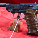 SOLD EXCEPTIONAL, VERY RARE (only 1800) EARLY 1944 PRODUCTION WALTHER MOD P38 COMMERCIAL P.38 PISTOL, MINT CRISP!