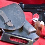 SOLD VERY CHOICE ITALIAN ARMY WWII 1940 BERETTA MODEL 1934 PISTOL, MINT FULL RIG!