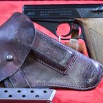 SOLD VERY CHOICE, TYPE 4 VARIATION MAUSER HSc PISTOL, RARE KRIEGSMARINE EAGLE M/6 MARKED, VERY SHARP FULL RIG!