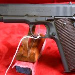 SOLD  EXCEPTIONAL, MINT NEW UNFIRED, US WWII COLT 1911A1 US ARMY SERVICE PISTOL, MARCH 1943 PRODUCTION, MATCHING SLIDE, 100% CORRECT & STUNNING!