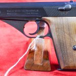 MON APR 24, EXCEPTIONAL, GERMAN ARMY 1944 MAUSER HSc PISTOL, WaA/135, 3 LINE VARIANT MILITARY FINISH, STUNNING MINT CRISP!