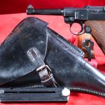 SOLD EXCEPTIONAL & STUNNING, MAUSER 1939 42 CODE P.08 LUGER PISTOL, STILL WITH BOTH ORIGINAL FACTORY MATCHING MAGS, MINT CRISP FULL RIG!