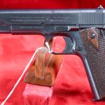 SOLD,  EXCEPTIONAL, US WWI COLT MODEL OF 1911 US ARMY SERVICE PISTOL, SHIPPED TO FRANCE JUNE 12, 1918, VERY LATE BRUSHED BLUE, MINT CRISP!