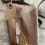 SOLD, VERY RARE GERMAN WW2…G.J. ENSINK & CO., WALTHER PPK SHOULDER HOLSTER MINT!!!