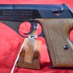 SOLD EXCEPTIONAL MAUSER HSc PISTOL, GERMAN ARMY 1942 PRODUCTION, EAGLE/135 WAFFENAMT, MILITARY FINISH, MINT CRISP!