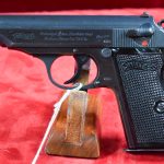 SOLD VERY CHOICE WALTHER PP PISTOL, EARLY/MID 1944 GERMAN ARMY WAFFENAMTED, MILITARY FINISH, MINT CRISP!