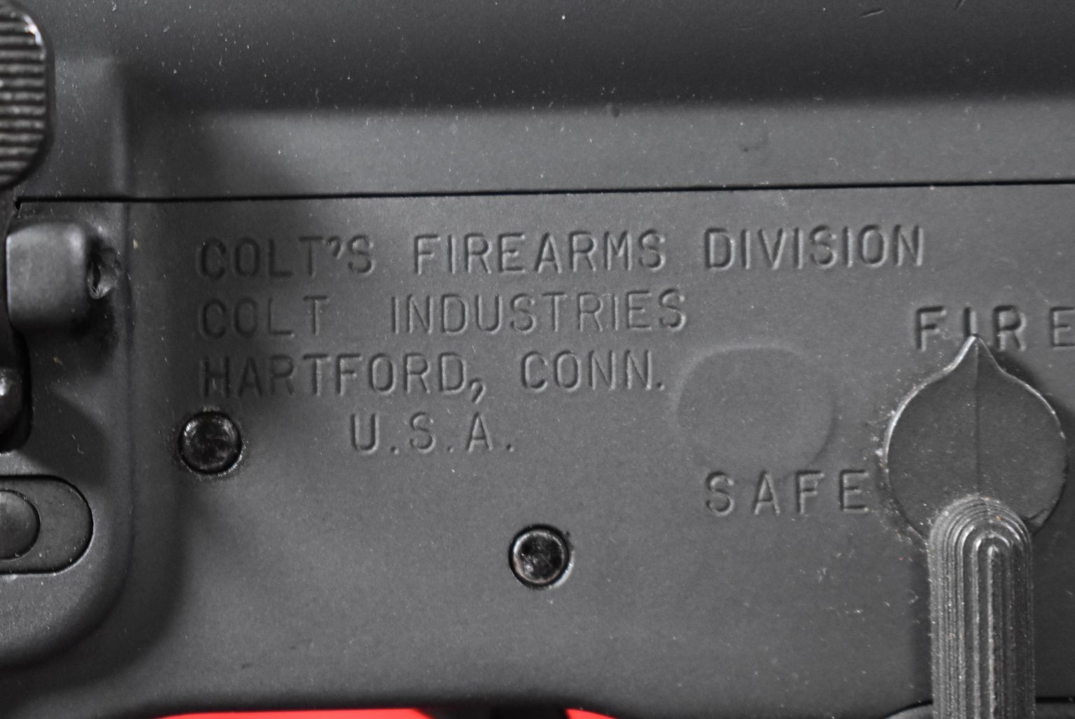 SOLD VERY RARE COLT 1980'S GREEN LABEL PRE-BAN COLT AR15 A2 SPORTER II ...