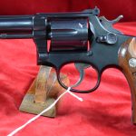 SOLD SMITH & WESSON 1950'S PRE MODEL 15 COMBAT MASTERPIECE .38 SPEC. REVOLVER, MINT!
