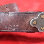 SOLD…US WWII BOYT 42 MARKED LEATHER M1 GRAND SLING, NICE!