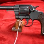 SOLD  US WWII COLT COMMANDO .38 SPECIAL REVOLVER, 4 INCH MODEL, 1943 PRODUCTION, MINT CRISP! SHIPPED TO NORTHRUP AIRCRAFT