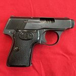 SOLD MON JULY 17, GORGEOUS WALTHER MODEL 5 - 2ND VARIATION - .25 CALIBER PISTOL, 1930s MADE WITH RARE MINT HOLSTER