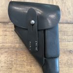 SOLD, AKAH WALTHER PPK HOLSTER…EXCELLENT ORIGINAL CONDITION WW2