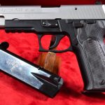 MODERN GUN CLEARANCE SALE! SCARCE SIG P226 TWO TONE, .357 SIG, G10 GRIPS, NIGHT SIGHTS, 2 MAGS, SUPER NICE!