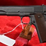 SOLD…EXCEPTIONAL, US WWII COLT 1911A1 US ARMY SERVICE PISTOL, AUG,1944 PRODUCTION, 100% CORRECT, LONDON PROOFED, MINT CRISP NEARLY NEW!