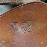 SOLD EXTREMELY RARE & beautiful tan epf 1941 (Karl Böcker) HOLSTER FOR THE NAZI FN/BROWNING HIGH POWER