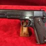 SOLD COLT 1911 US ARMY, SHIPPED TO ORDINANCE OFFICER TRAINING CAMP, MADISON BARRACKS, SACKETS HARBOUR, NEW YORK MAY 21, 1917, VERY SHARP!