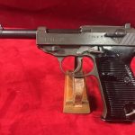 SOLD VERY CHOICE & EXTREMELY RARE NAZI ISSUE MAUSER SVW 45 P.38 PISTOL, WED JAN 10, VERY LATE  END OF WAR, FINAL NAZI PRODUCTION “E”  BLOCK, DUAL TONE FINISH, MINT CRISP!