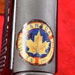 SOLD WWII CANADIAN INGLIS MK1∗ BROWNING HIGH POWER PISTOL, 6T PRODUCTION STILL WITH INTACT DECAL! MINT NEW UN-ISSUED CONDITION!