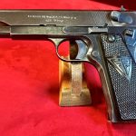 SOLD VERY CHOICE, RADOM ViZ P35(p) PISTOL, VERY EARLY PRE-LETTER BLOCK, INITIAL NAZI OCCUPATION PRODUCTION, VERY SHARP!