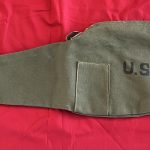SOLD ORIGINAL WW2 M1 CARBINE CARRY BAG, M.D. MFG COMPANY DATED 1944…OD (OLIVE DRAB)