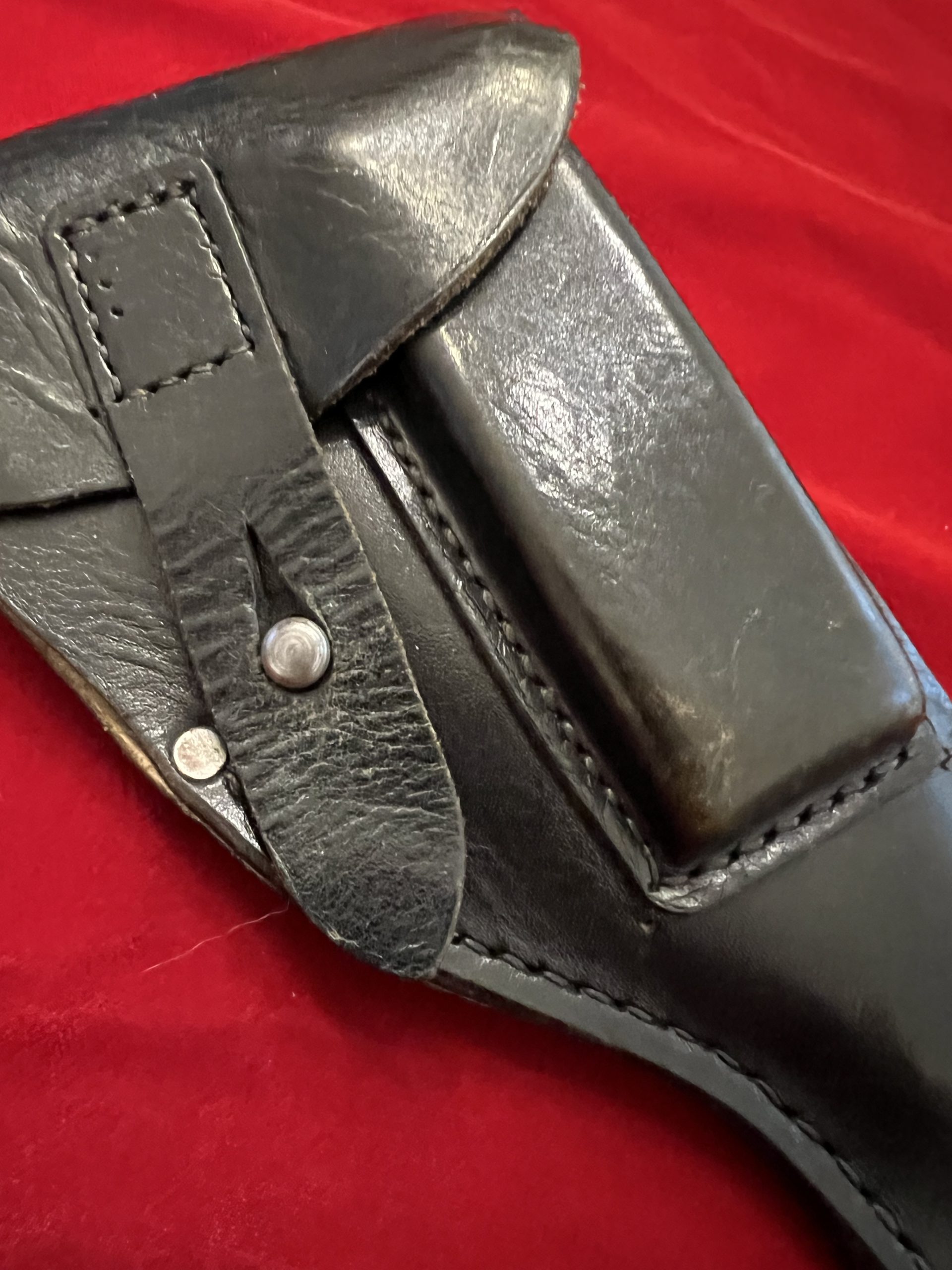 SOLD ORIGINAL MID WAR POLICE MARKED EAGLE / B HOLSTER FOR THE SAUER 38H ...