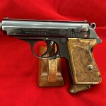 SOLD RARE & BEAUTIFUL RZM MARKED WALTHER PPK PISTOL, NAZI  PARTY ISSUED HONOR WEAPON, MINT CRISP WITH FINGER REST MAG!