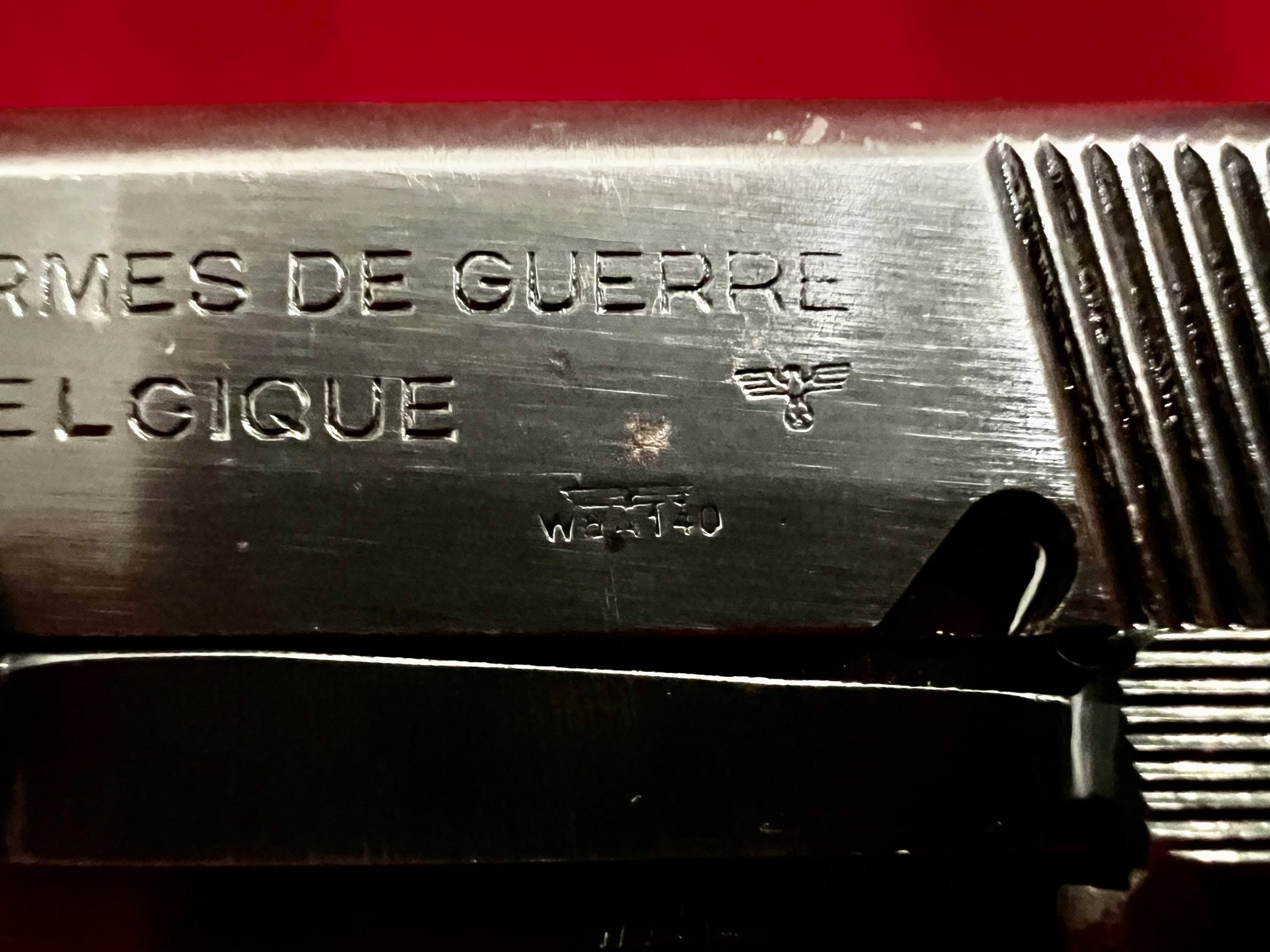 SOLD EXCEPTIONAL, NAZI OCCUPATION FN / BROWNING HIGH POWER PISTOL RIG ...